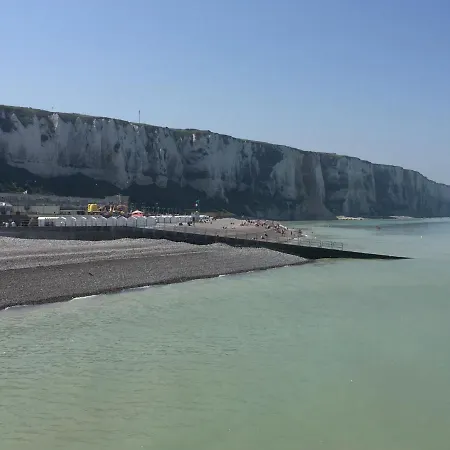 Entre Mer Et Falaises Le Tréport Exterior foto